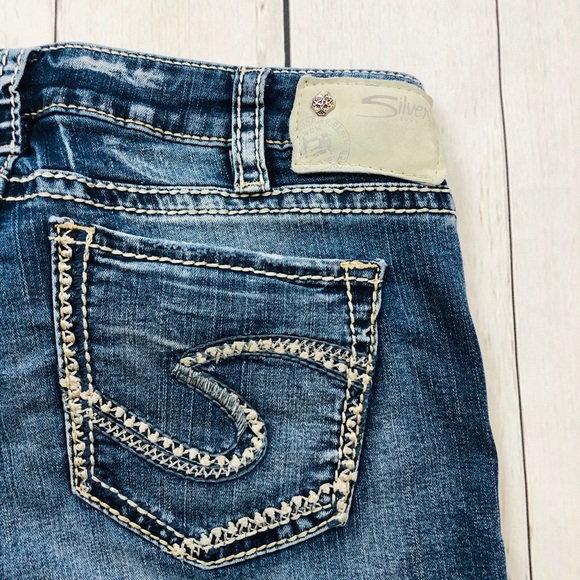 size 30 silver jeans conversion